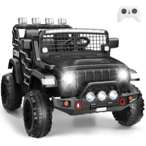 Alex 24V 2 Seater Electric Ride On Truck Car For Kids 4-8, Remote Control, 2X200W Power Motors